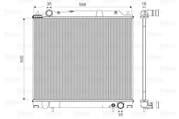 Radiator, engine cooling (734146)