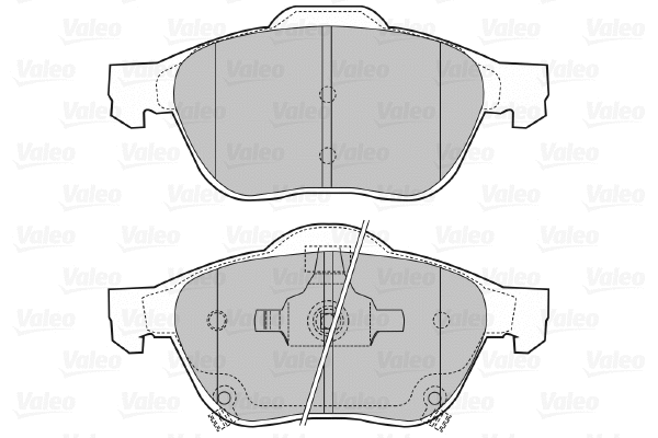 Brake Pad Set, disc brake (598653)
