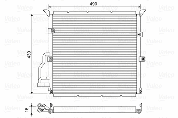 Condenser, air conditioning (822608)