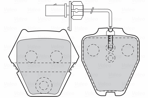 Brake Pad Set, disc brake (302333)