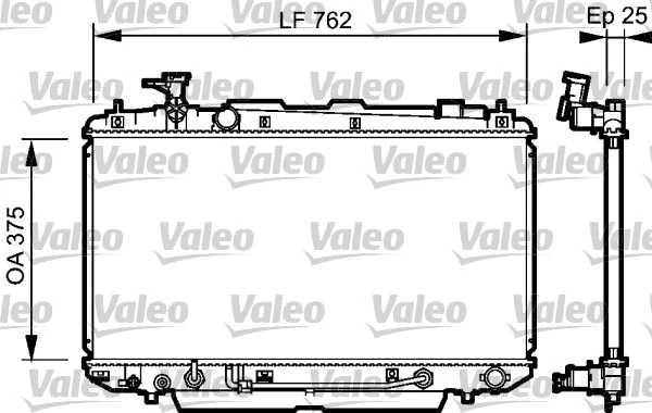 Radiator, engine cooling (734493)