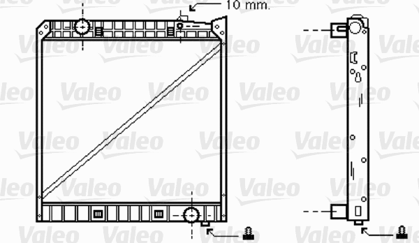 Radiator, engine cooling (733417)