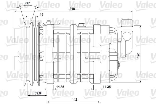 Compressor, air conditioning (815979)