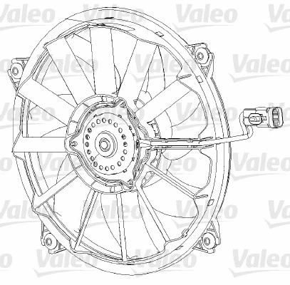 Fan, engine cooling (696091)