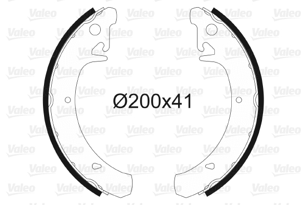 Brake Shoe Set (562067)