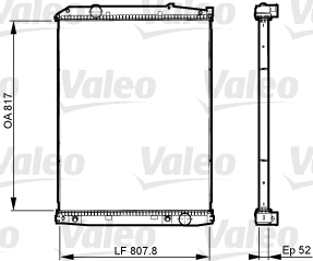 Core, radiator (733513)
