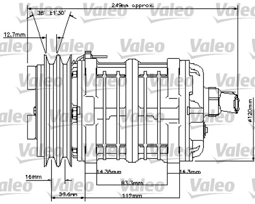 Compressor, air conditioning (815802)