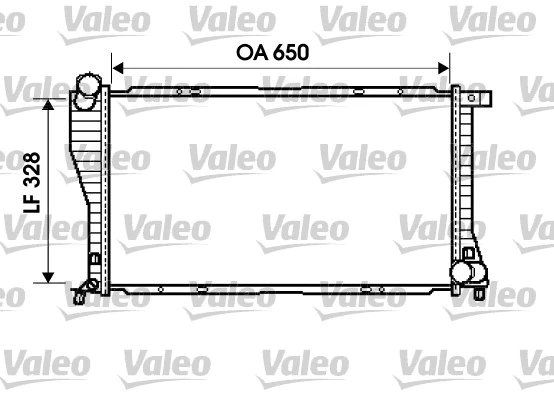 Radiator, engine cooling (734394)