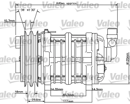 Compressor, air conditioning (815800)