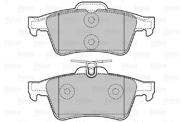 Brake Pad Set, disc brake (598783)