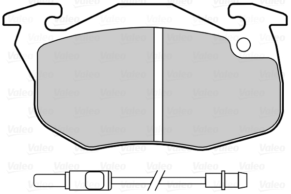 Brake Pad Set, disc brake (670081)