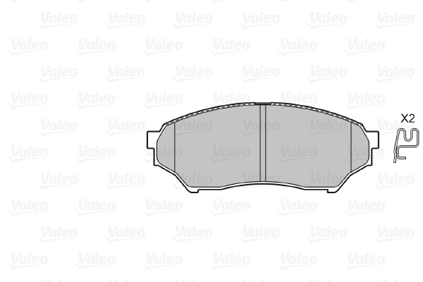 Brake Pad Set, disc brake (598521)