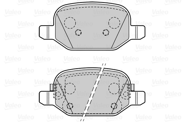 Brake Pad Set, disc brake (601550)