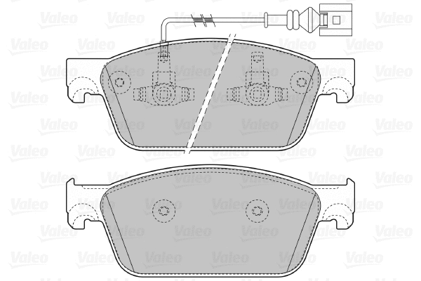 Brake Pad Set, disc brake (601124)