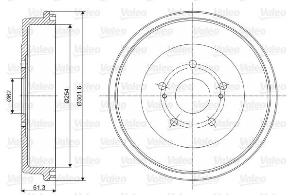 Brake Drum (237063)