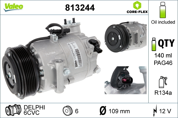 Compressor, air conditioning