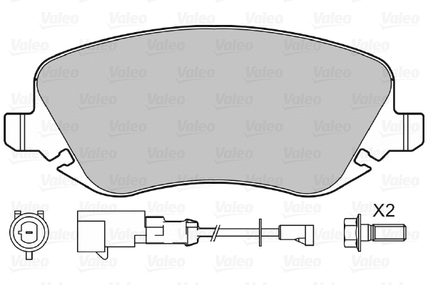 Brake Pad Set, disc brake (601001)