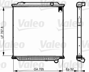 Core, radiator (733526)