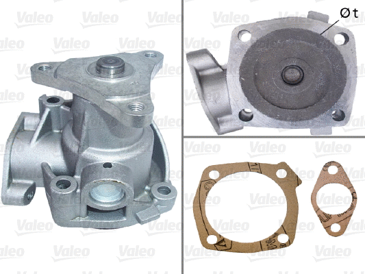 Water Pump, engine cooling (506335)