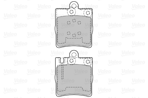 Brake Pad Set, disc brake (598447)