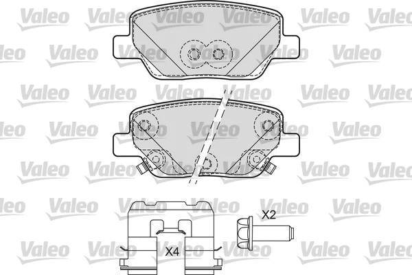 Brake Pad Set, disc brake (601692)