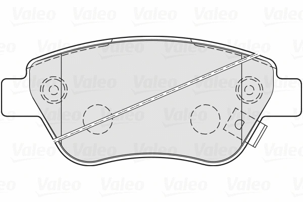 Brake Pad Set, disc brake (670825)