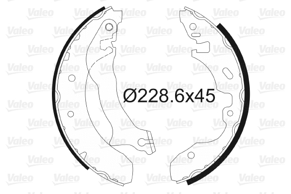 Brake Shoe Set (562724)