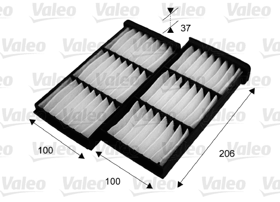 Filter, cabin air (715545)