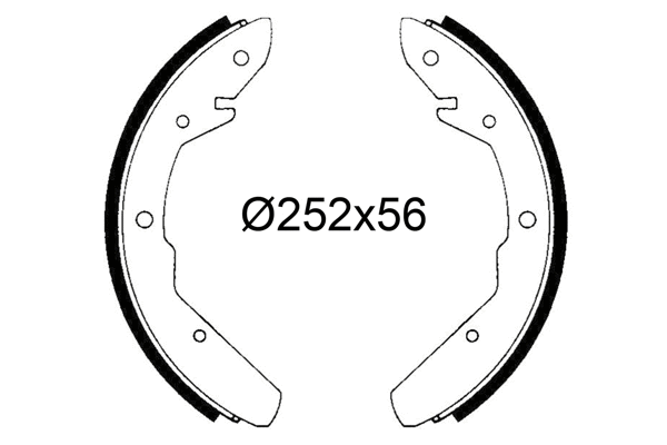 Brake Shoe Set (564336)