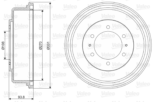 Brake Drum (237071)