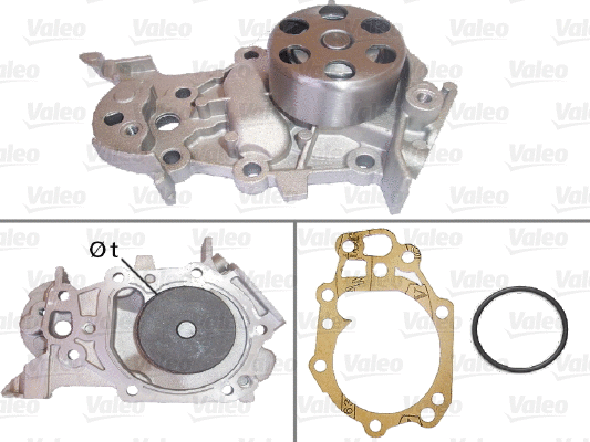 Water Pump, engine cooling (506968)