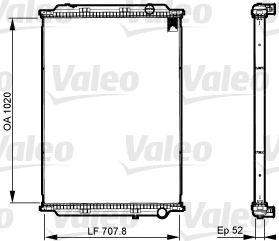 Core, radiator (733522)