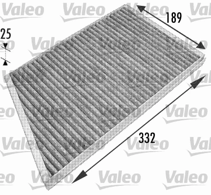 Filter, cabin air (698743)