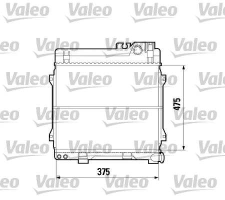 Radiator, engine cooling (732452)