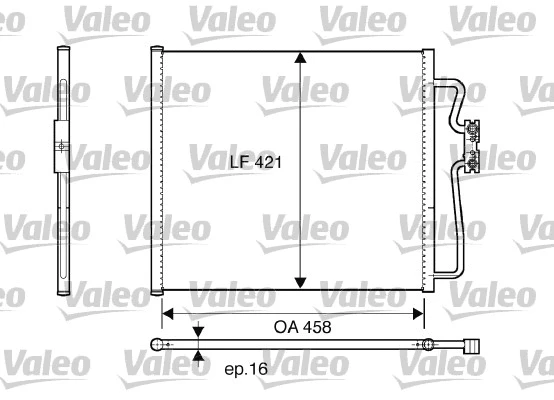 Condenser, air conditioning (816922)