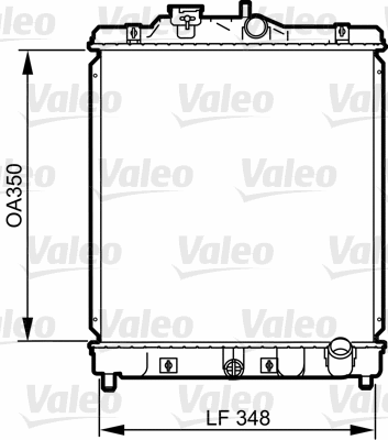 Radiator, engine cooling (734117)