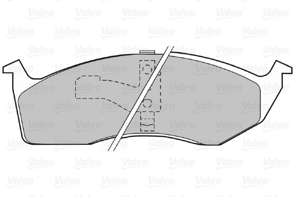 Brake Pad Set, disc brake (598556)