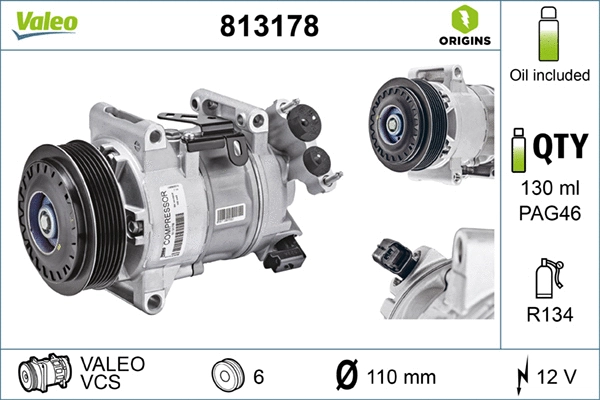Compressor, air conditioning
