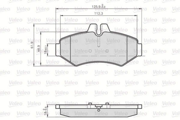 Brake Pad Set, disc brake (872021)