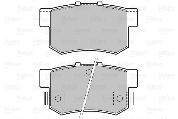 Brake Pad Set, disc brake (598682)