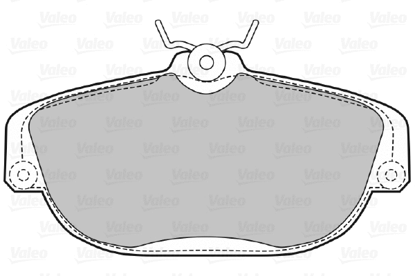 Brake Pad Set, disc brake (598695)