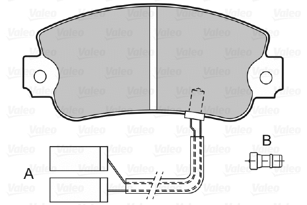 Brake Pad Set, disc brake (598141)