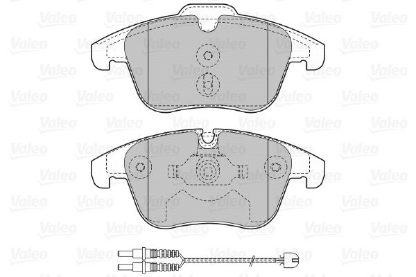 Brake Pad Set, disc brake (601147)