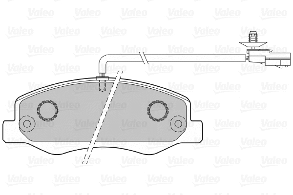 Brake Pad Set, disc brake (601152)