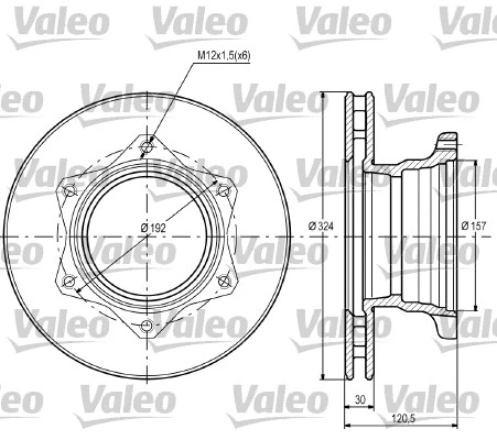 Brake Disc (187109)
