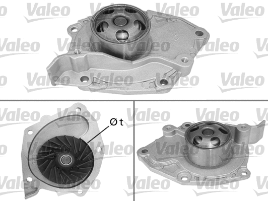 Water Pump, engine cooling (526010)