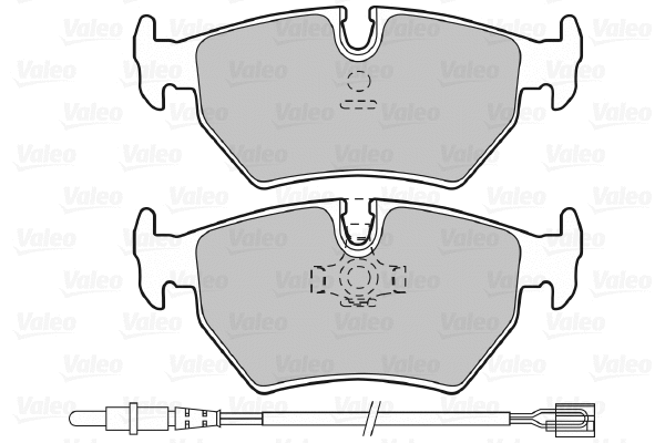 Brake Pad Set, disc brake (598502)