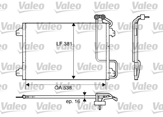 Condenser, air conditioning (817509)