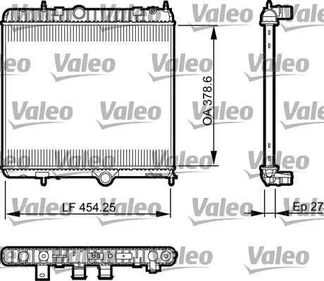 Radiator, engine cooling (735560)