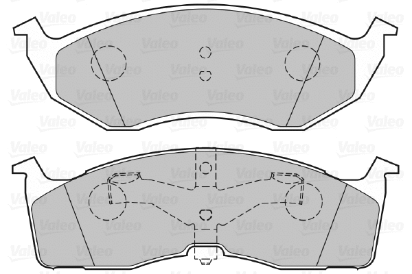 Brake Pad Set, disc brake (301556)